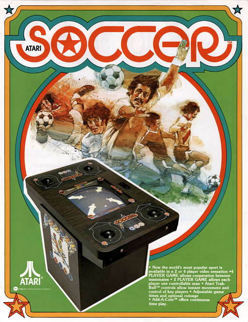 Atari Soccer Game Cover